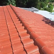 Terracotta tile roof